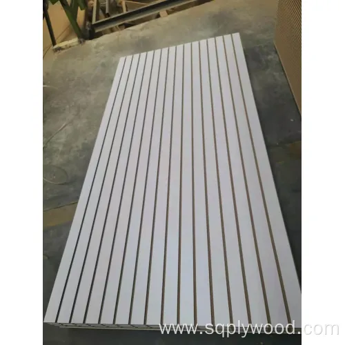 Horizontal Groove Length 2440mm MDF Slatwall Panel